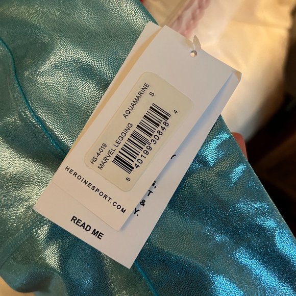 Heroine Sport Blue Sports Bra and Leggings Set - Picture 4 of 5